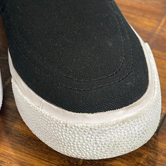 NIKE SB JANOSKI CANVAS SLIP ON SKATEBOARDING SNEAKERS BLACK  sz 5Y = 6.5 WOMENS - Picture 11 of 14
